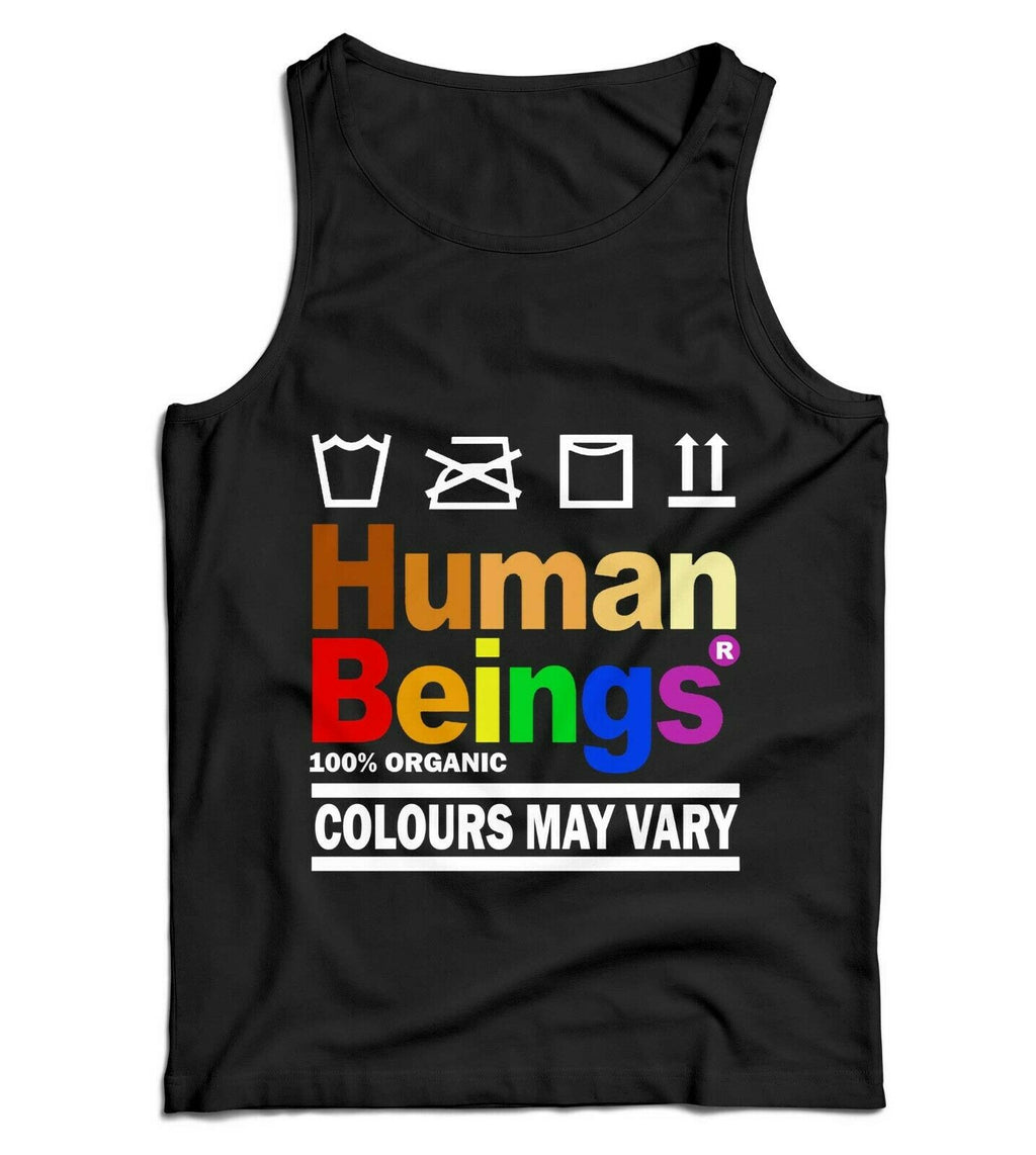 Human Beings Matter Ladies Vest Tank Top