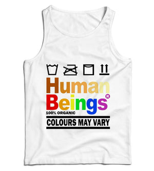 Human Beings Matter Ladies Vest Tank Top