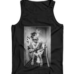 Girl Smoking/Drinking Ladies Vest Tank Top