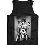 Girl Smoking/Drinking Ladies Vest Tank Top