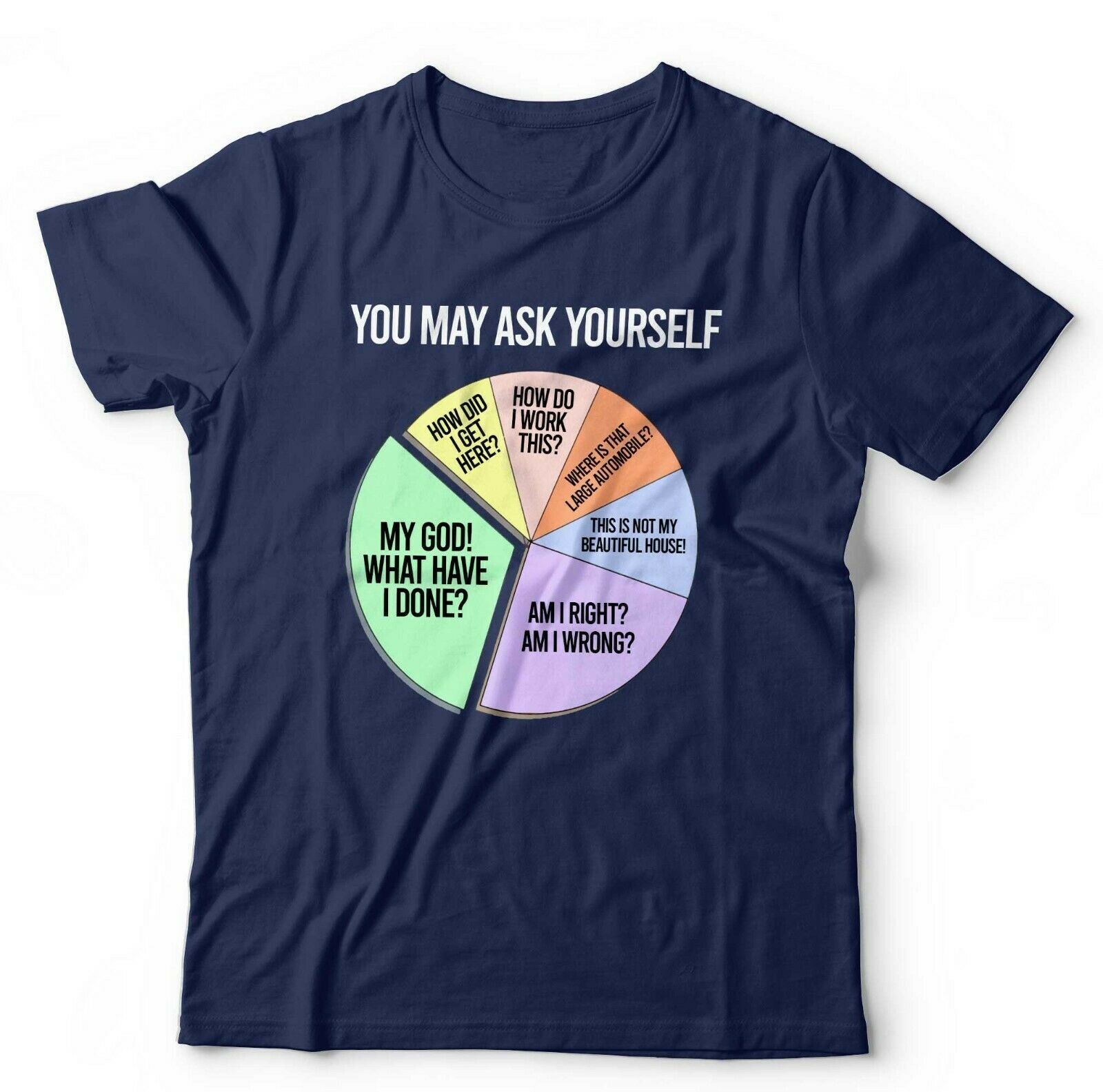 You May Ask Yourself Tshirt Unisex