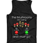 The Mushrooms Are Calling Ladies Vest Tank Top