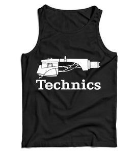 Technics Stylus Logo Unisex Vest Tank Top