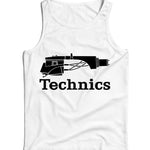 Technics Stylus Logo Unisex Vest Tank Top