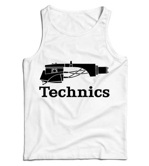 Technics Stylus Logo Unisex Vest Tank Top