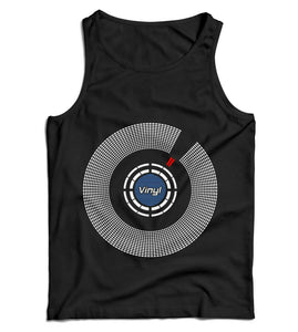 Pioneer CDJ Vinyl Jog Screen Unisex Vest Tank Top