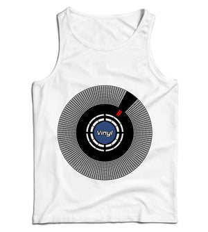 Pioneer CDJ Vinyl Jog Screen Unisex Vest Tank Top