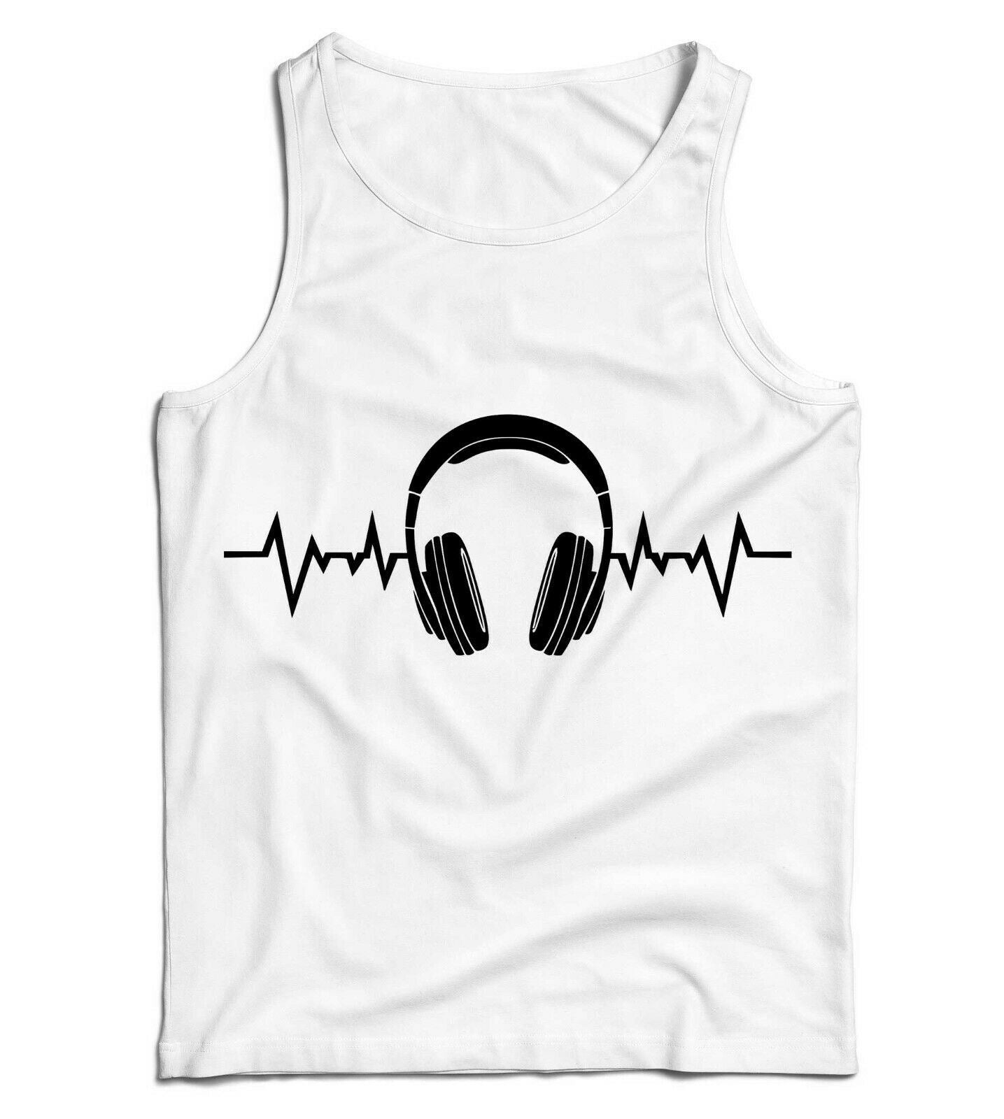 DJ Heartbeat Unisex Vest Tank Top