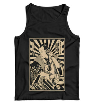 Samurai DJ Unisex Vest Tank Top