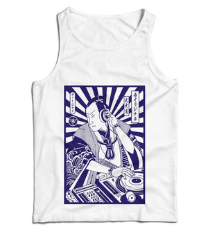 Samurai DJ Unisex Vest Tank Top