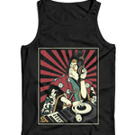 Mixing Samurai DJ Unisex Vest Tank Top