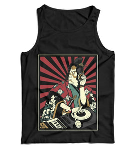 Mixing Samurai DJ Unisex Vest Tank Top