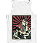 Mixing Samurai DJ Unisex Vest Tank Top