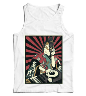 Mixing Samurai DJ Unisex Vest Tank Top