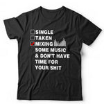 Single Taken Mixing Tshirt Unisex