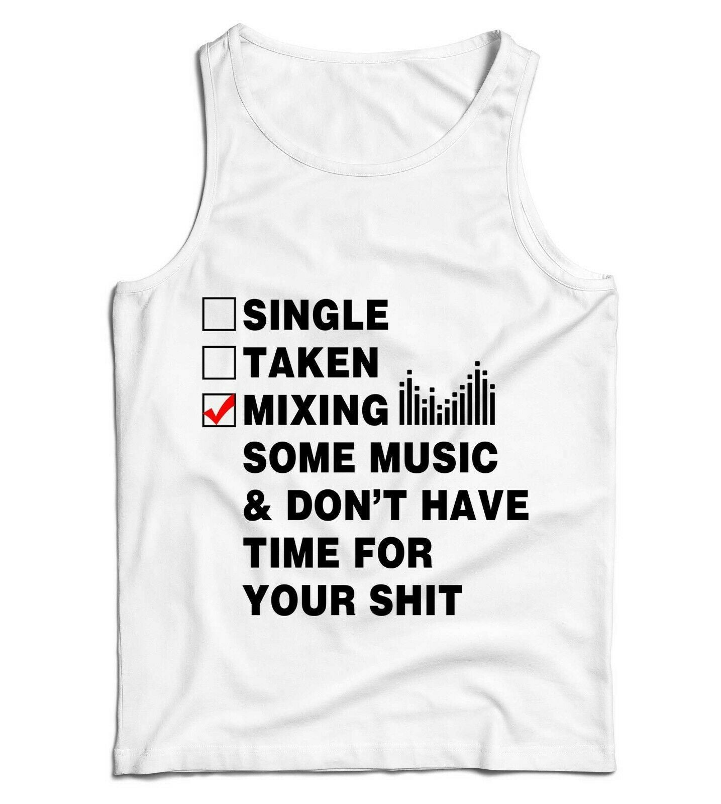 Single Taken Mixing Unisex Vest Top