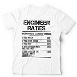 Engineer Rates Tshirt Unisex