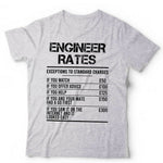 Engineer Rates Tshirt Unisex