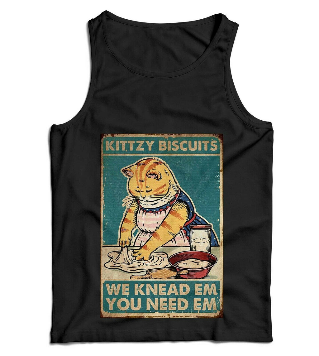 Kittzy Biscuits Ladies Vest Tank Top