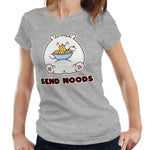 Bear Send Noods 2 Tshirt Fitted Ladies