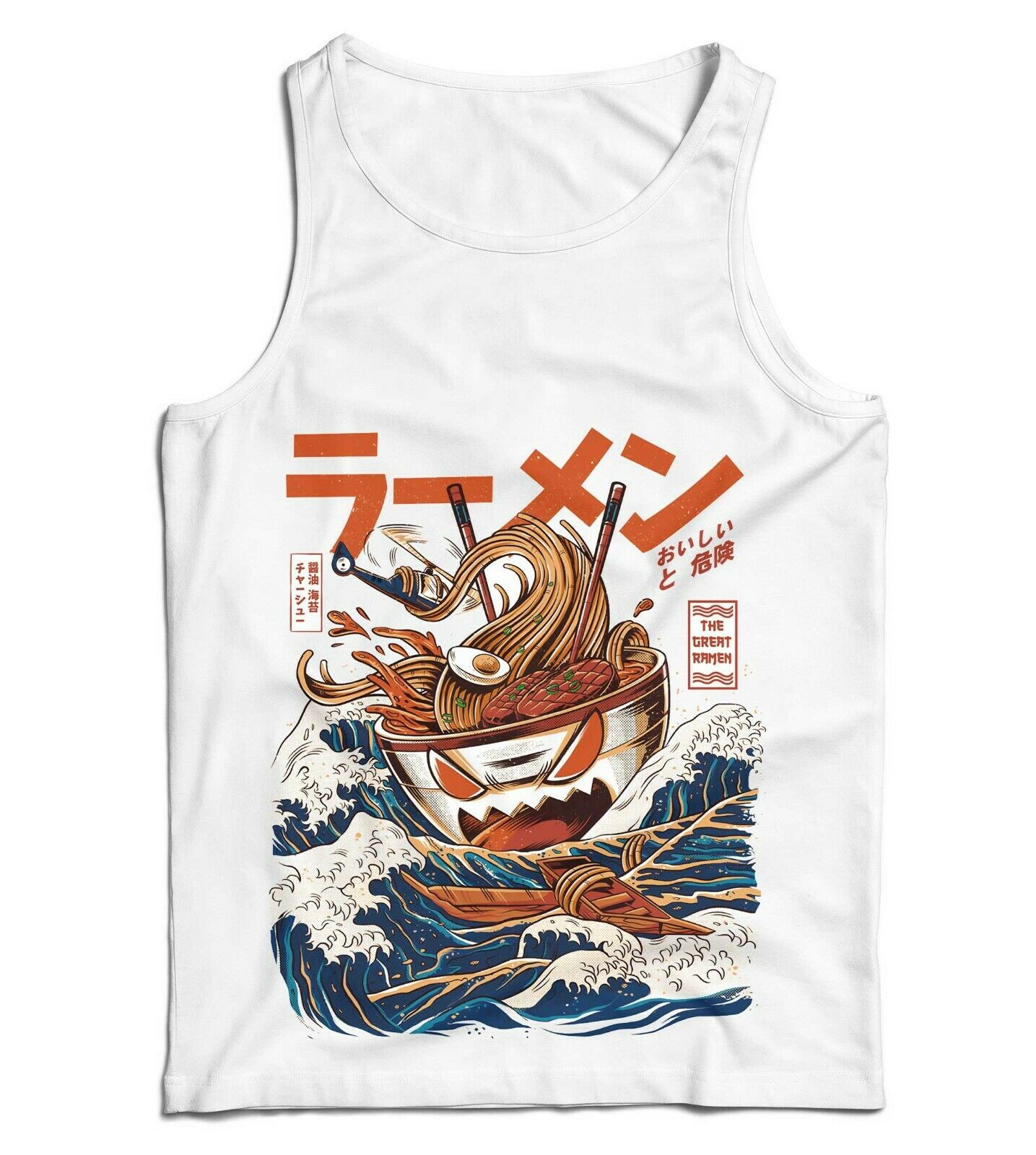 The Great Ramen Monster Ladies Vest Tank Top