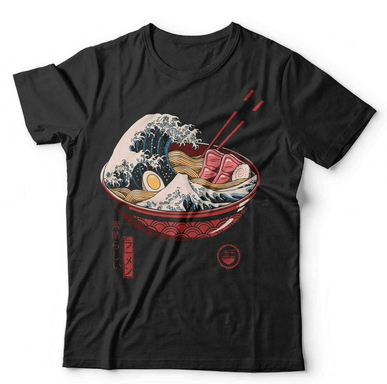 Great Ramen Wave Tshirt Unisex & Kids