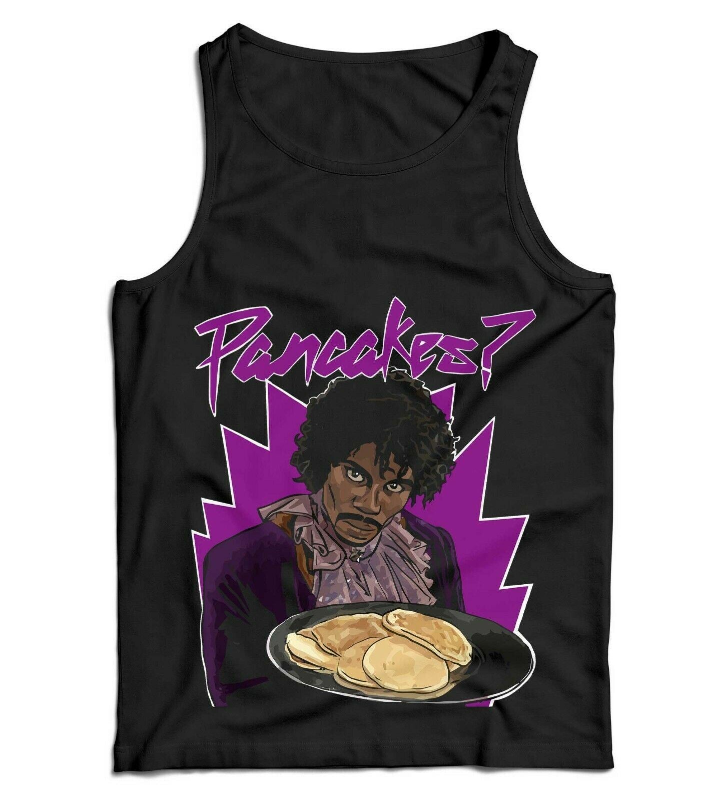 Pancakes Ladies Vest Tank Top