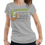 Gincident Tshirt Fitted Ladies