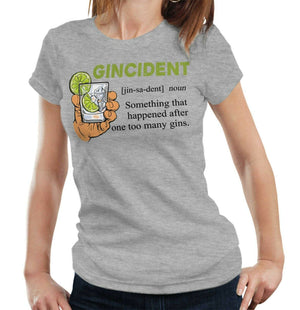 Gincident Tshirt Fitted Ladies