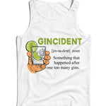 Gincident Ladies Vest Tank Top