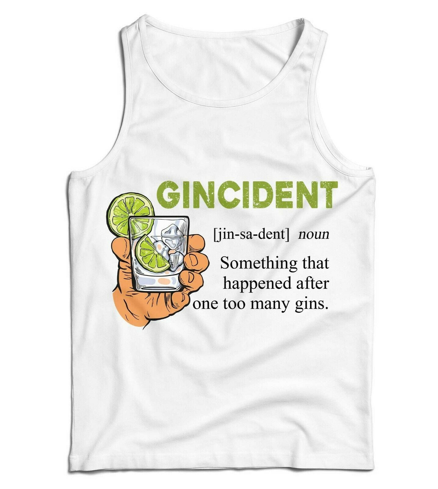 Gincident Ladies Vest Tank Top