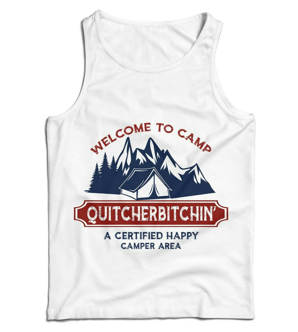 Welcome To Camp Quitcherbitchin Ladies Vest Tank Top