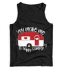 You Make Me A Happy Camper Ladies Vest Tank Top