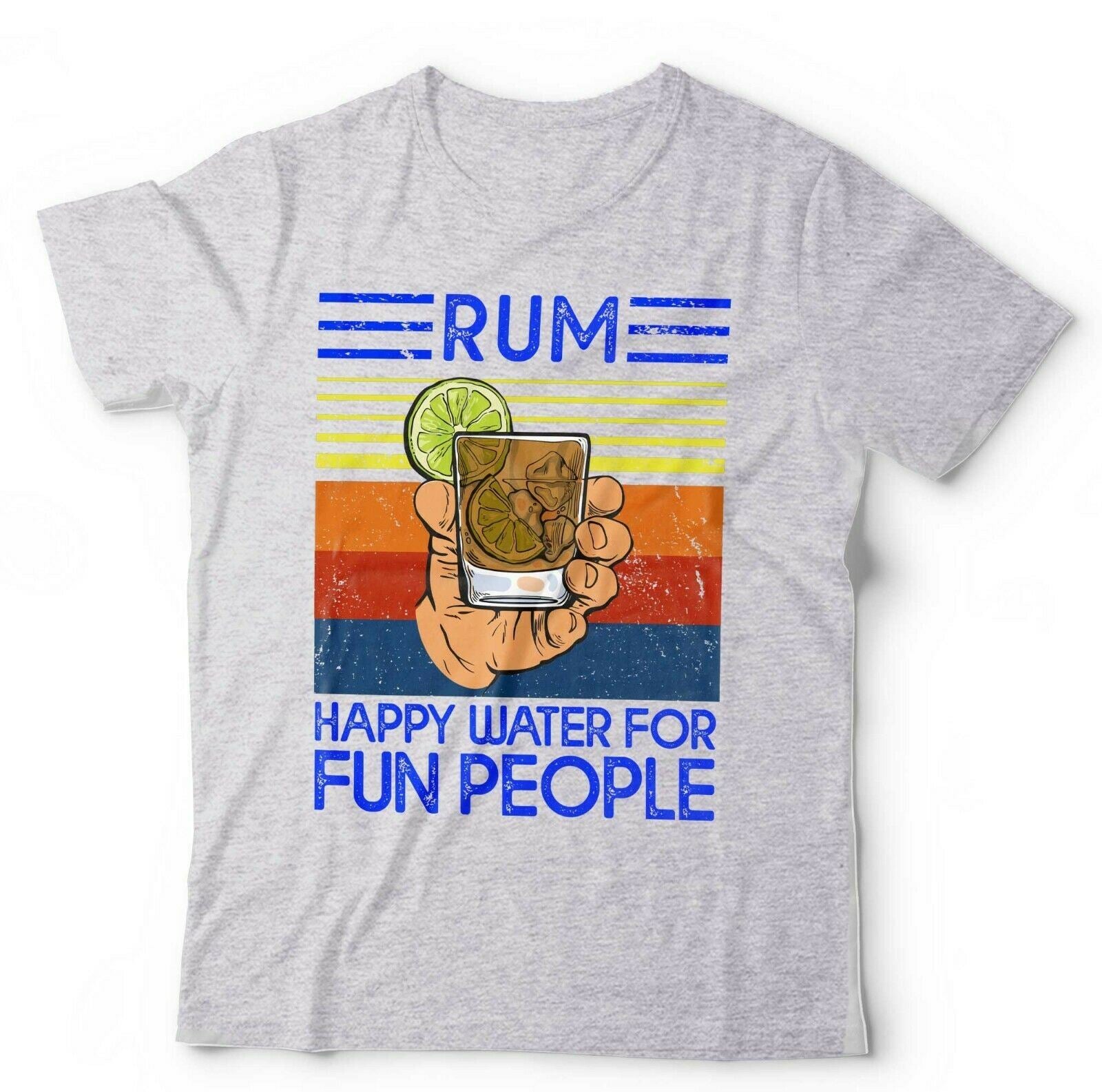 Rum Happy Water For Fun People Tshirt Unisex