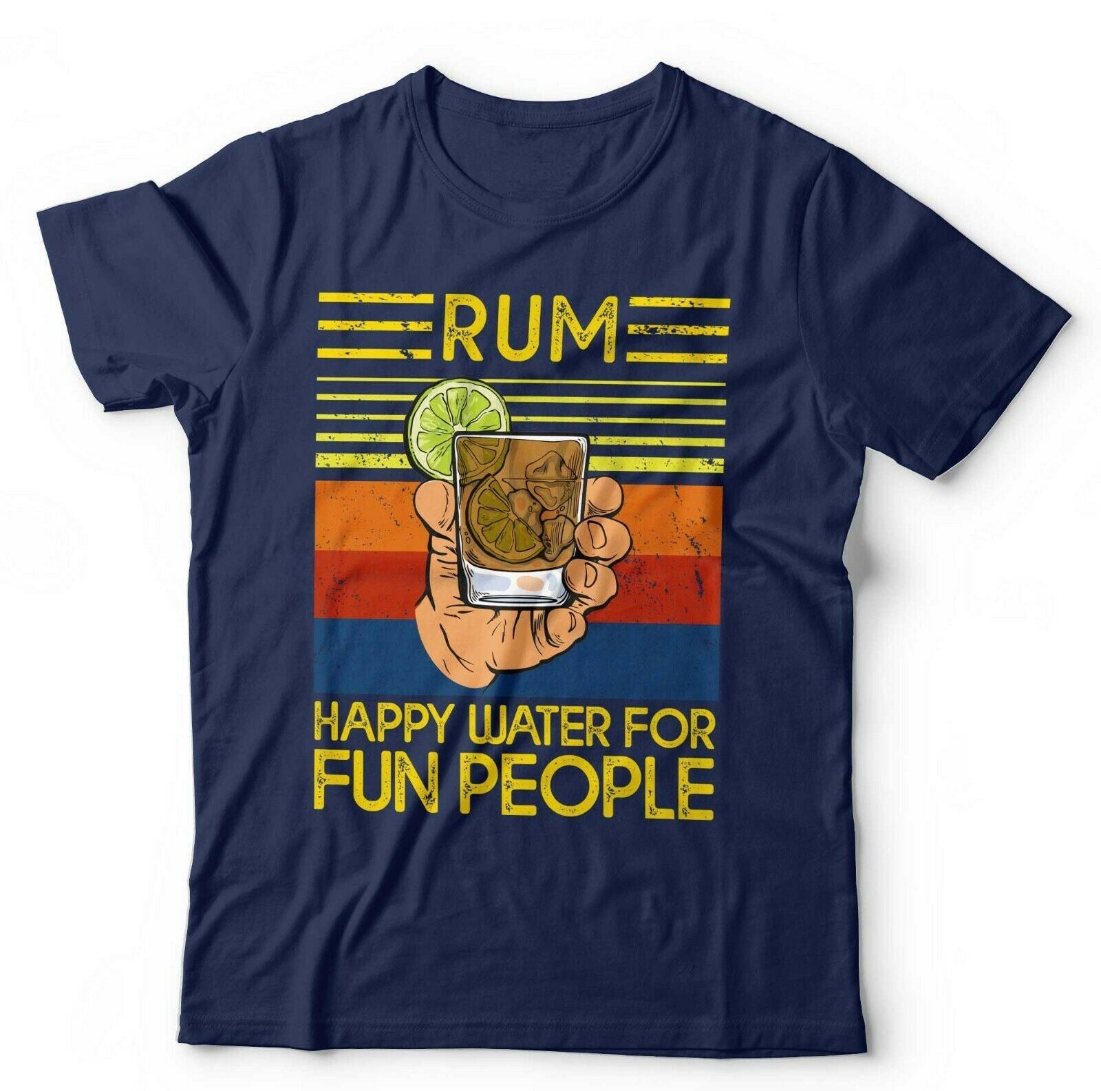 Rum Happy Water For Fun People Tshirt Unisex