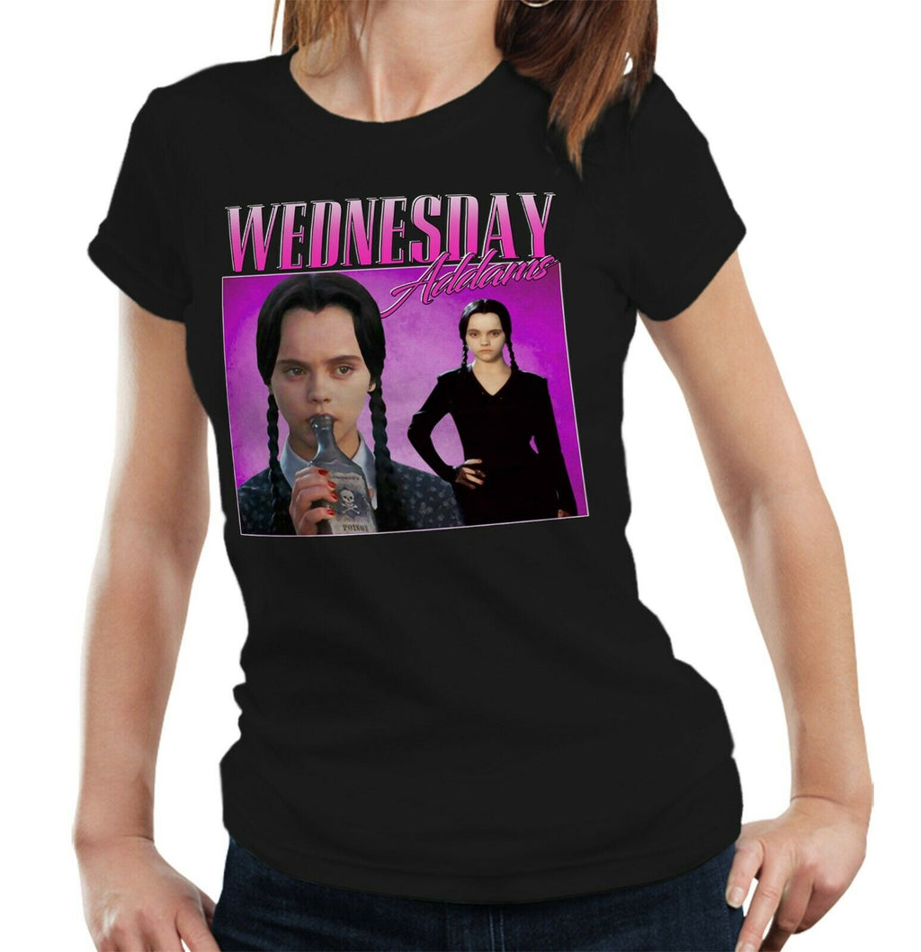 Wednesday Addams Appreciation Tshirt Fitted Ladies