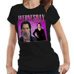 Wednesday Addams Appreciation Tshirt Fitted Ladies