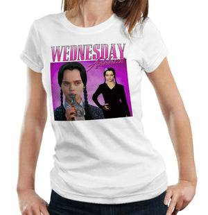 Wednesday Addams Appreciation Tshirt Fitted Ladies