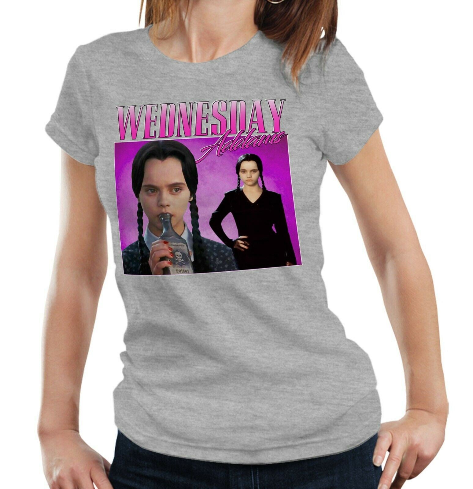 Wednesday Addams Appreciation Tshirt Fitted Ladies