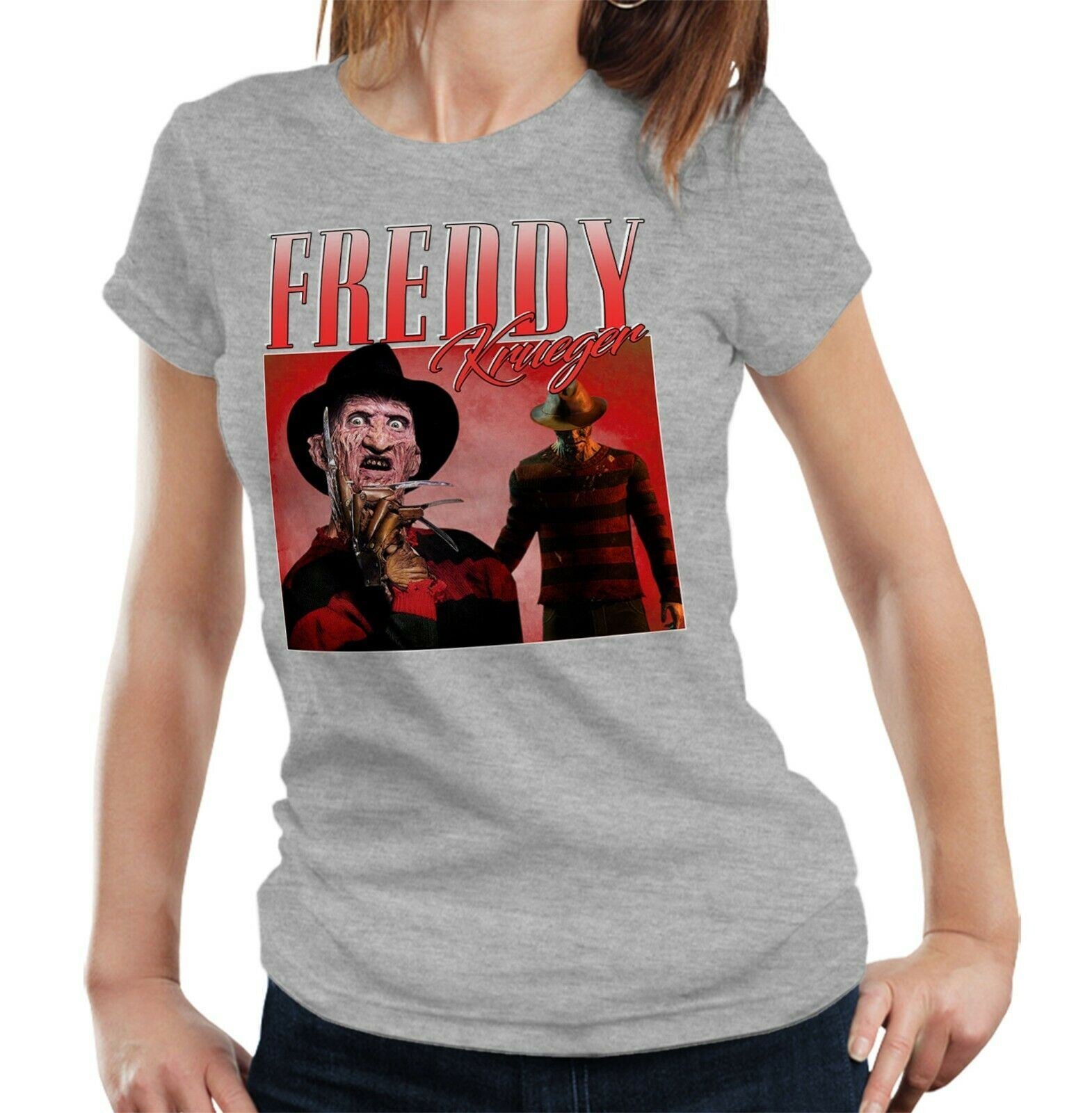 Freddy Krueger Appreciation Tshirt Fitted Ladies