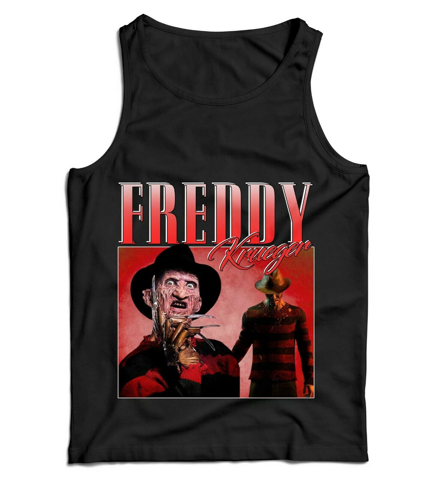 Freddy Krueger Appreciation Ladies Vest Tank Top