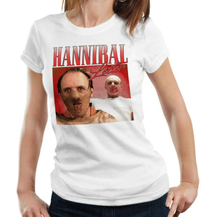 Hannibal Lecter Appreciation Tshirt Fitted Ladies