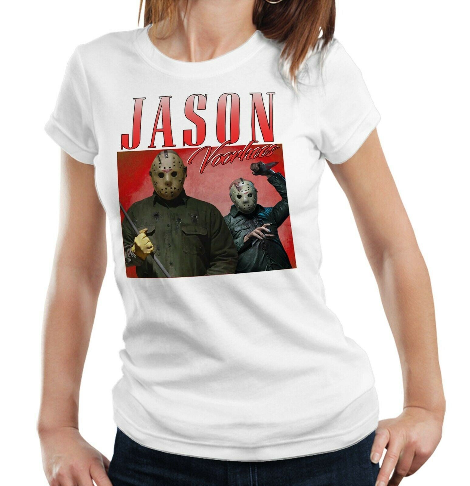 Jason Voorhees Appreciation Tshirt Fitted Ladies