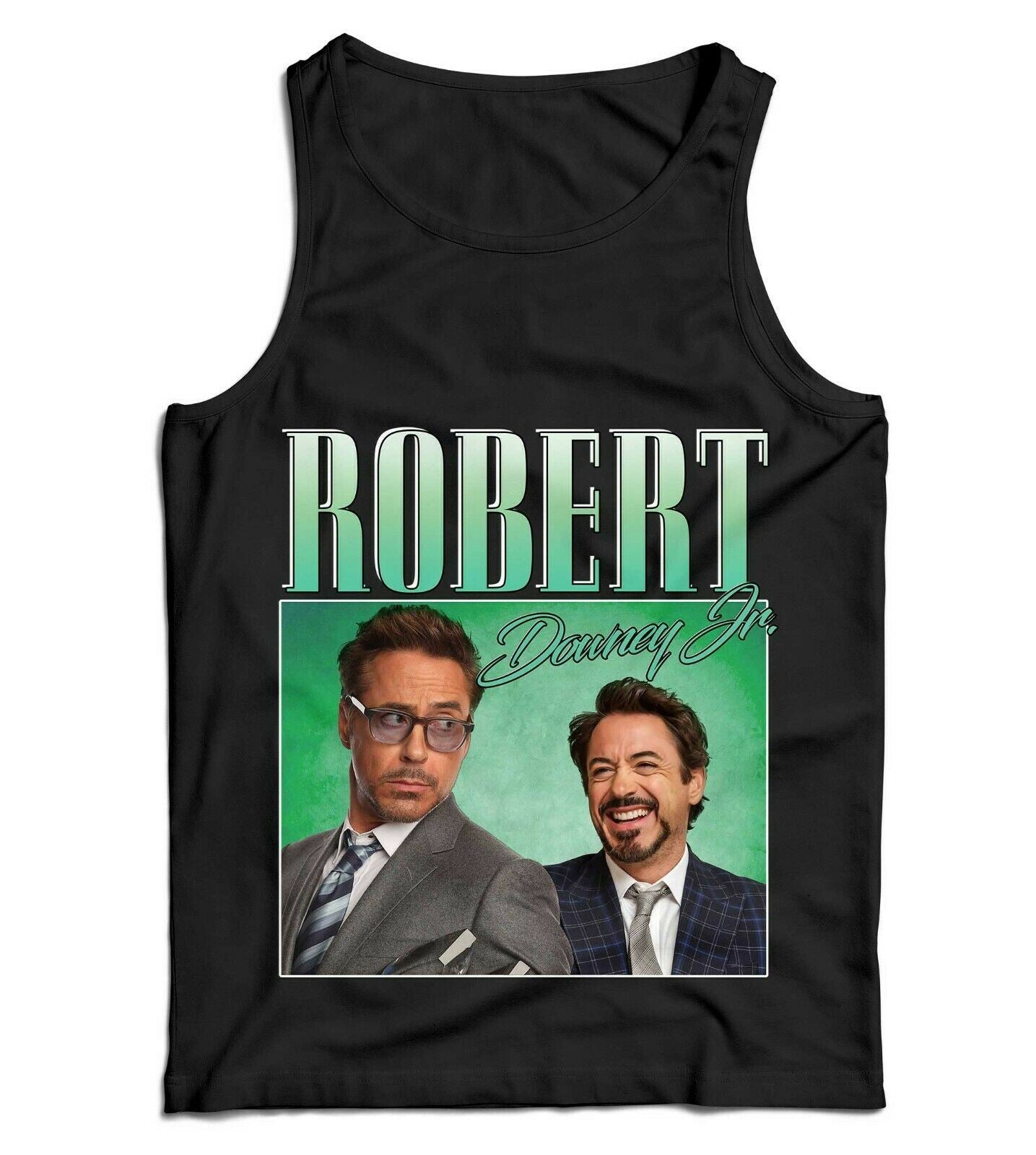 Robert Downey Jr Appreciation Ladies Vest Tank Top