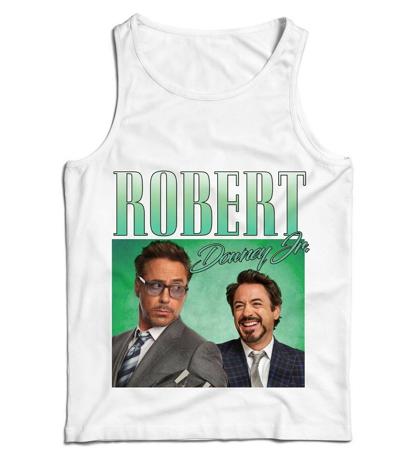 Robert Downey Jr Appreciation Ladies Vest Tank Top