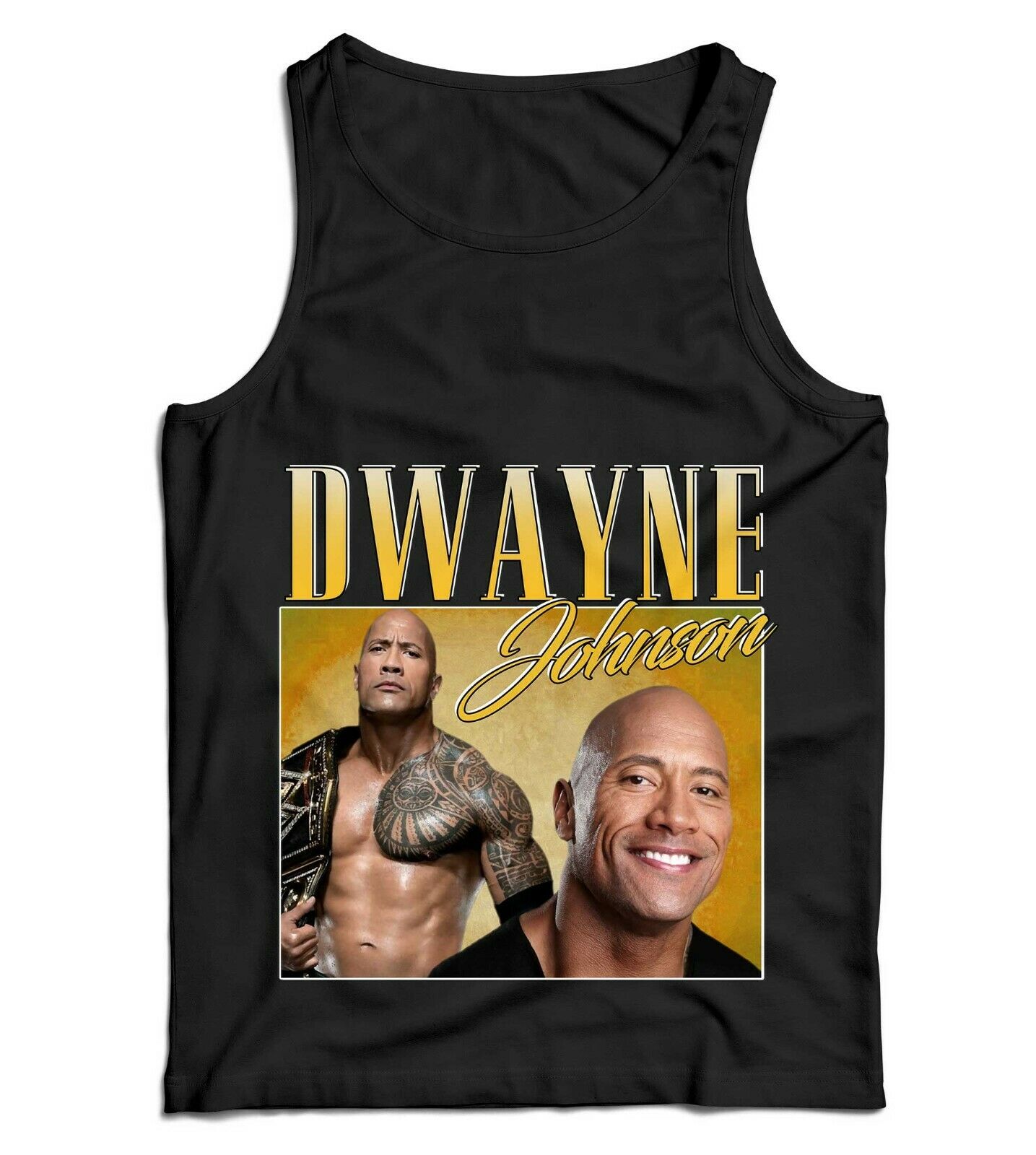 Dwayne Johnson Appreciation Ladies Vest Tank Top