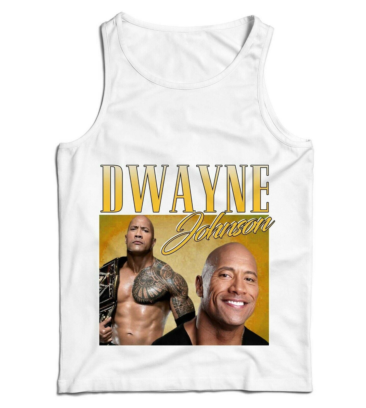 Dwayne Johnson Appreciation Ladies Vest Tank Top