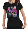 Keanu Reeves Appreciation Tshirt Ladies Fitted