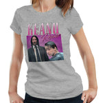 Keanu Reeves Appreciation Tshirt Ladies Fitted