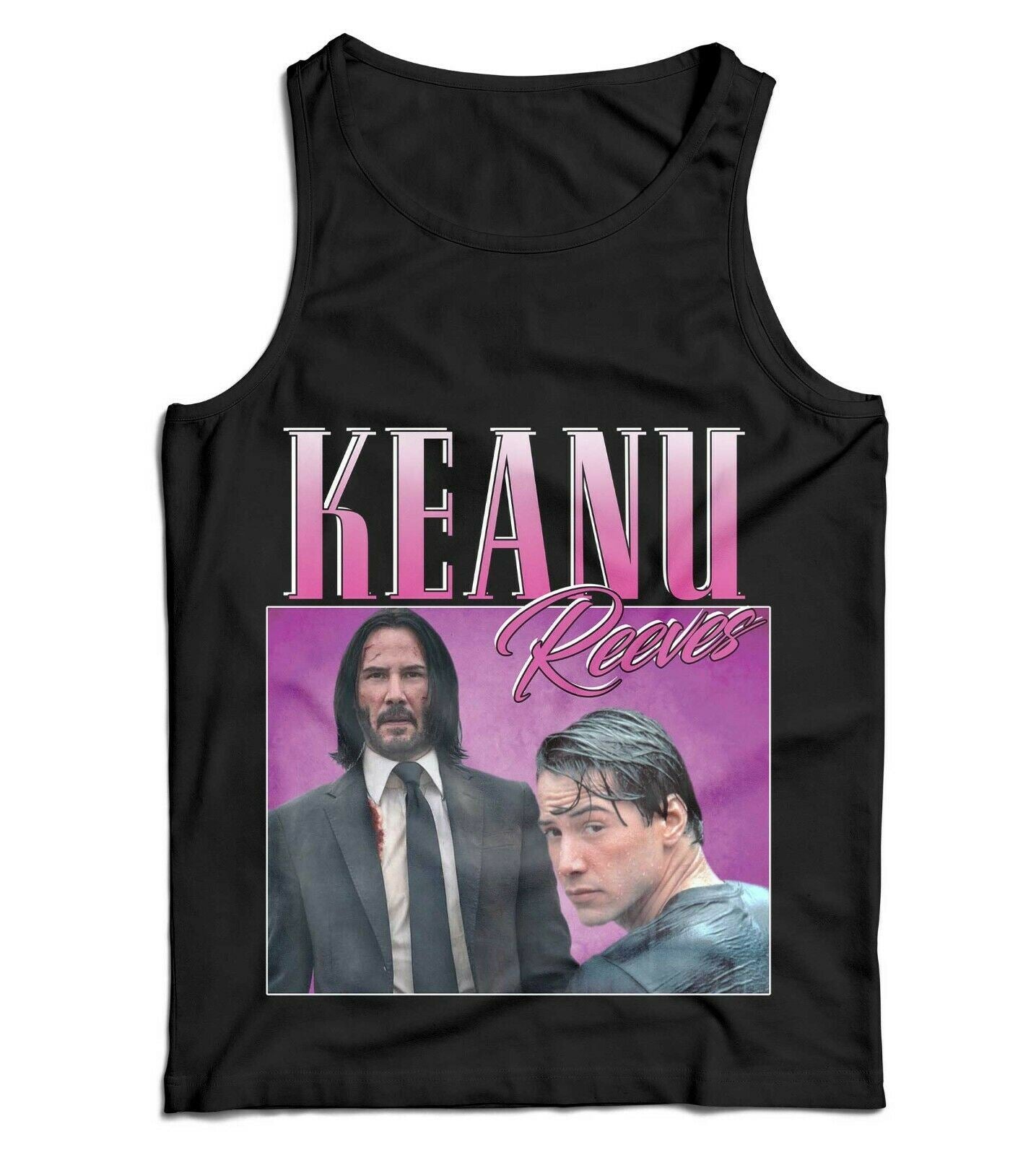 Keanu Reeves Appreciation Ladies Vest Tank Top